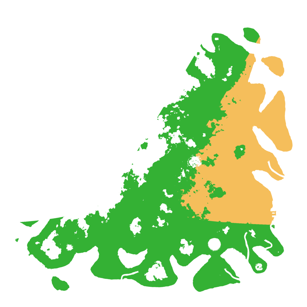 Biome Rust Map: Procedural Map, Size: 4300, Seed: 97051780