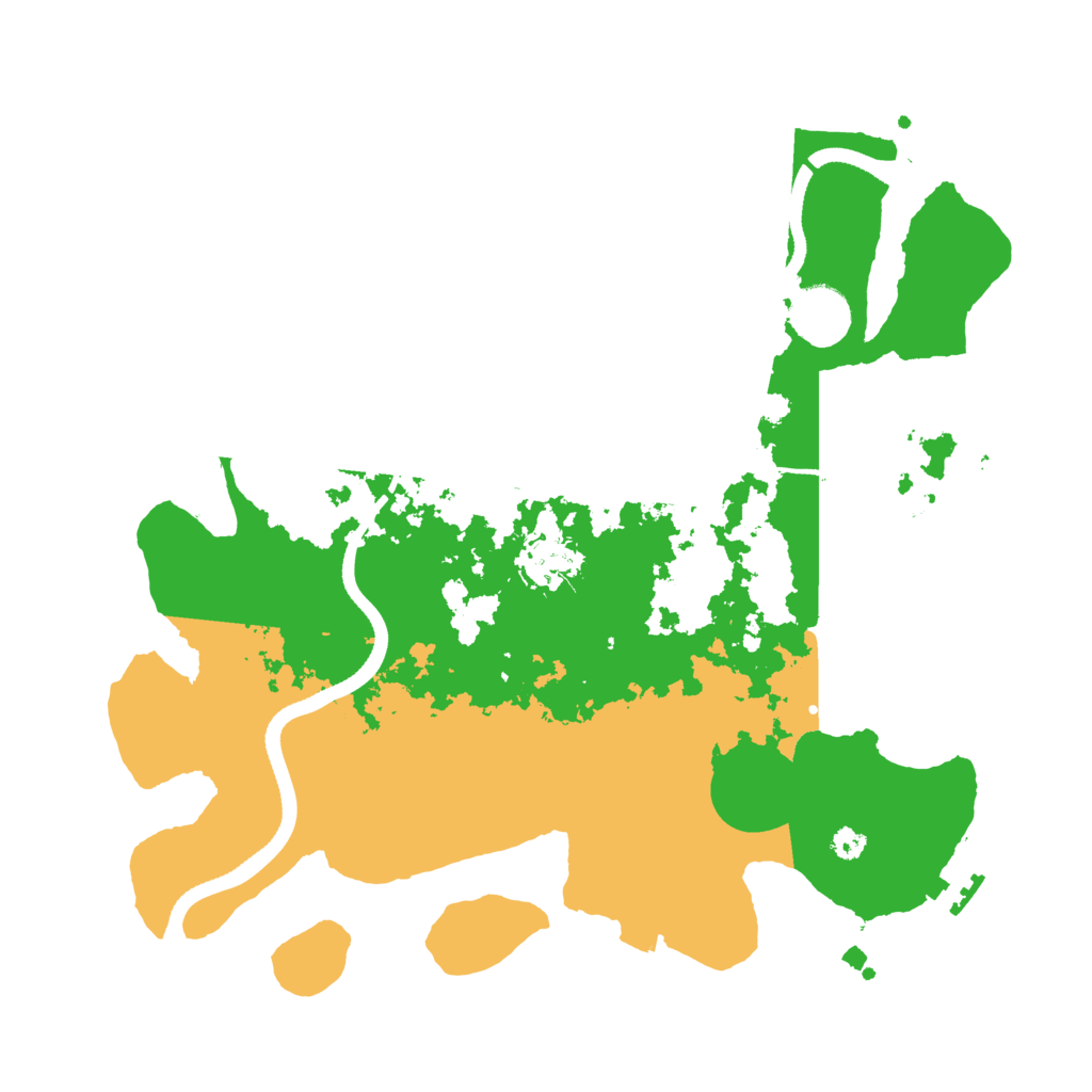 Biome Rust Map: Procedural Map, Size: 3400, Seed: 67159536