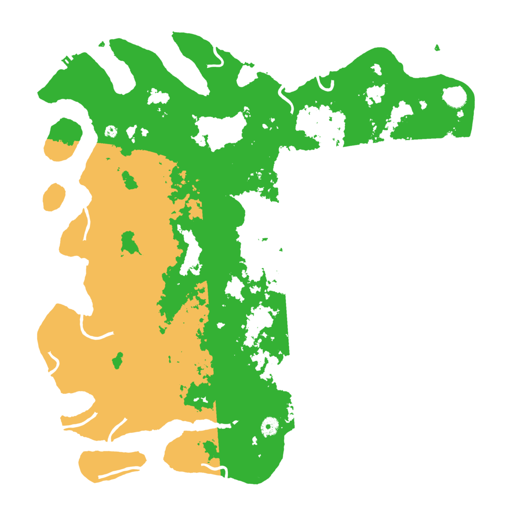Biome Rust Map: Procedural Map, Size: 4250, Seed: 10696670