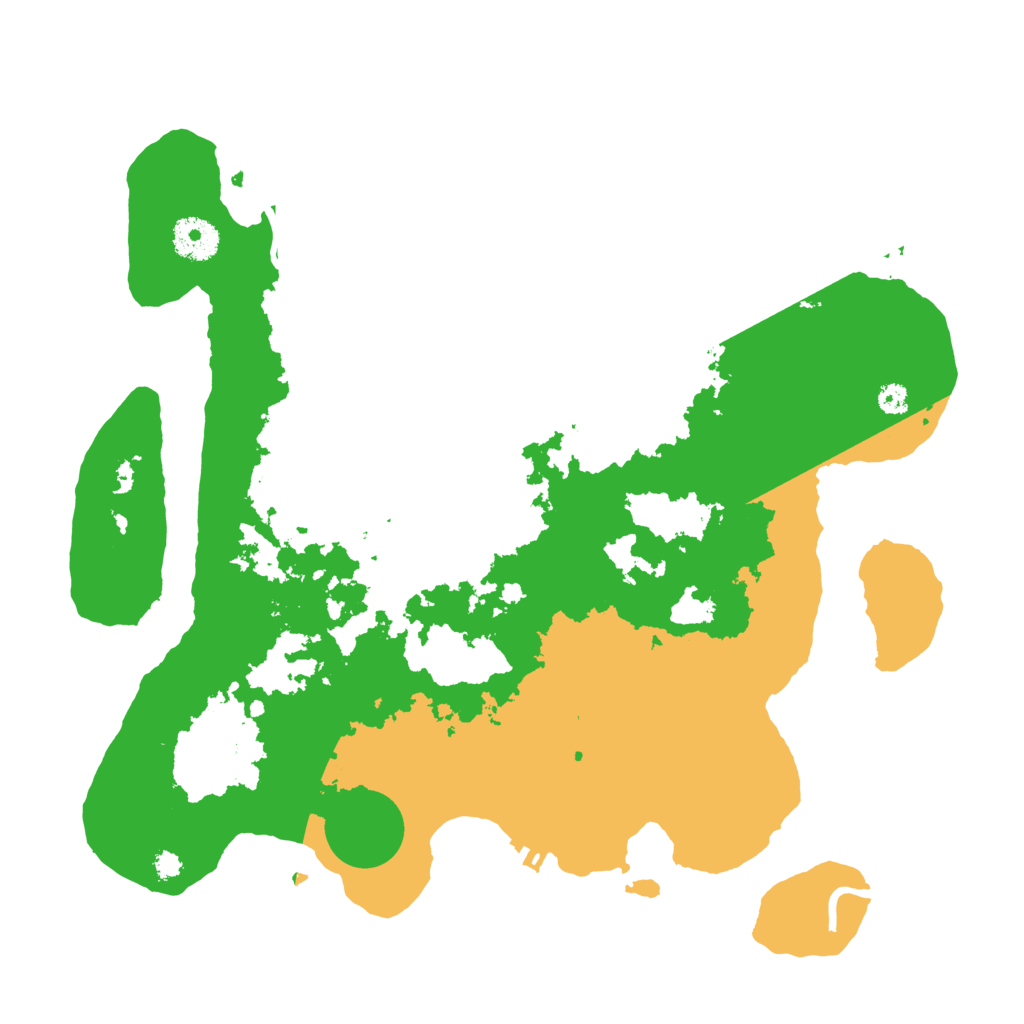 Biome Rust Map: Procedural Map, Size: 3450, Seed: 50361552