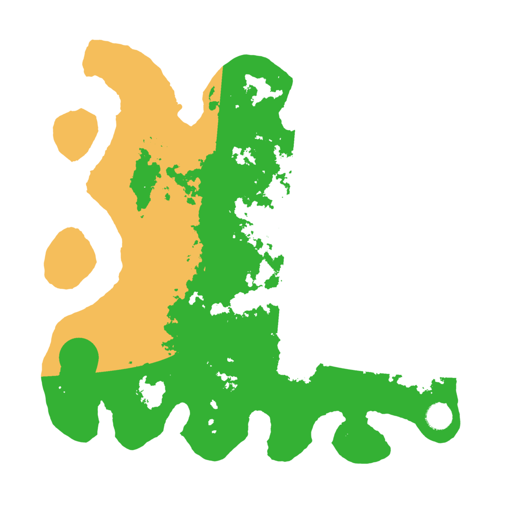 Biome Rust Map: Barren, Size: 3450, Seed: 32115676