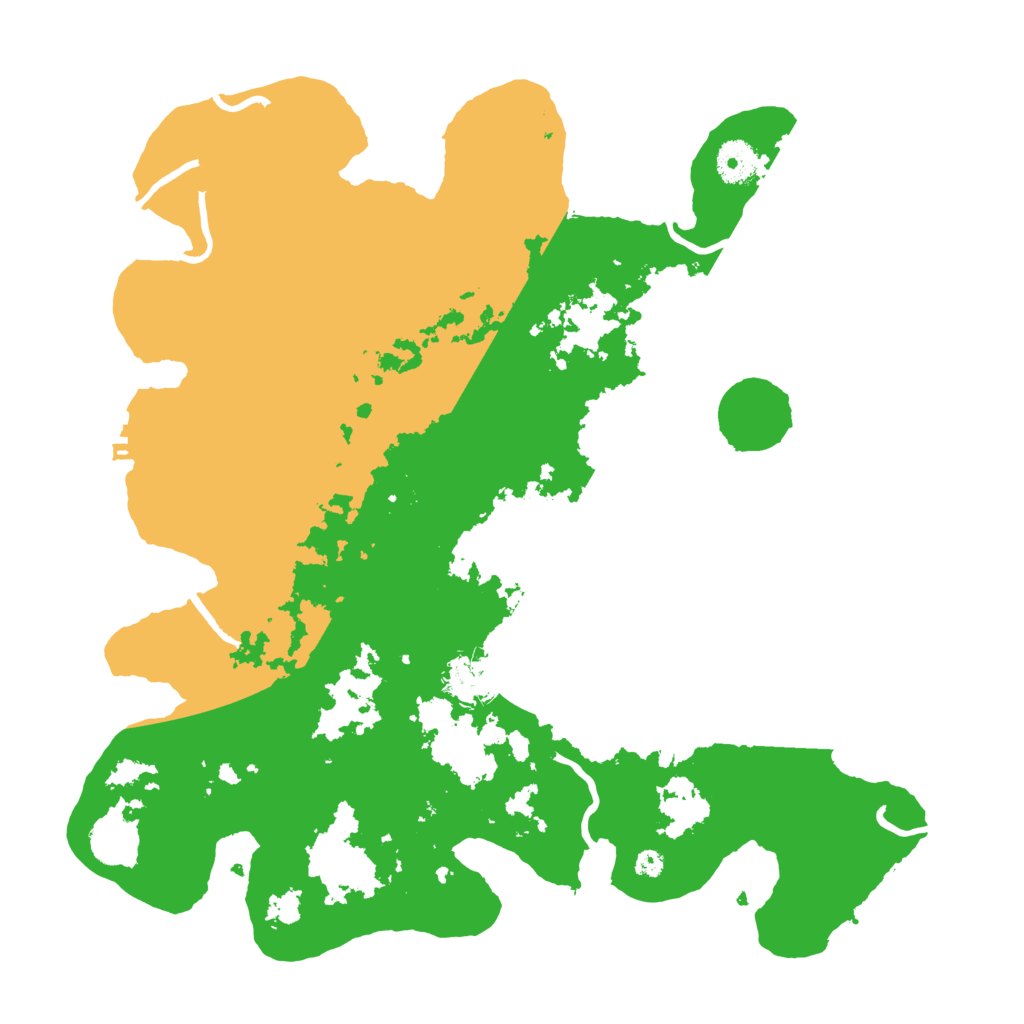 Biome Rust Map: Procedural Map, Size: 3800, Seed: 79109071