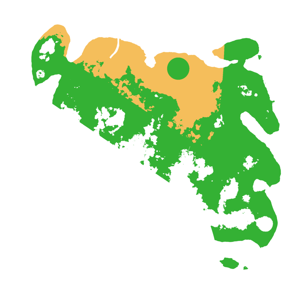 Biome Rust Map: Procedural Map, Size: 3650, Seed: 88744241