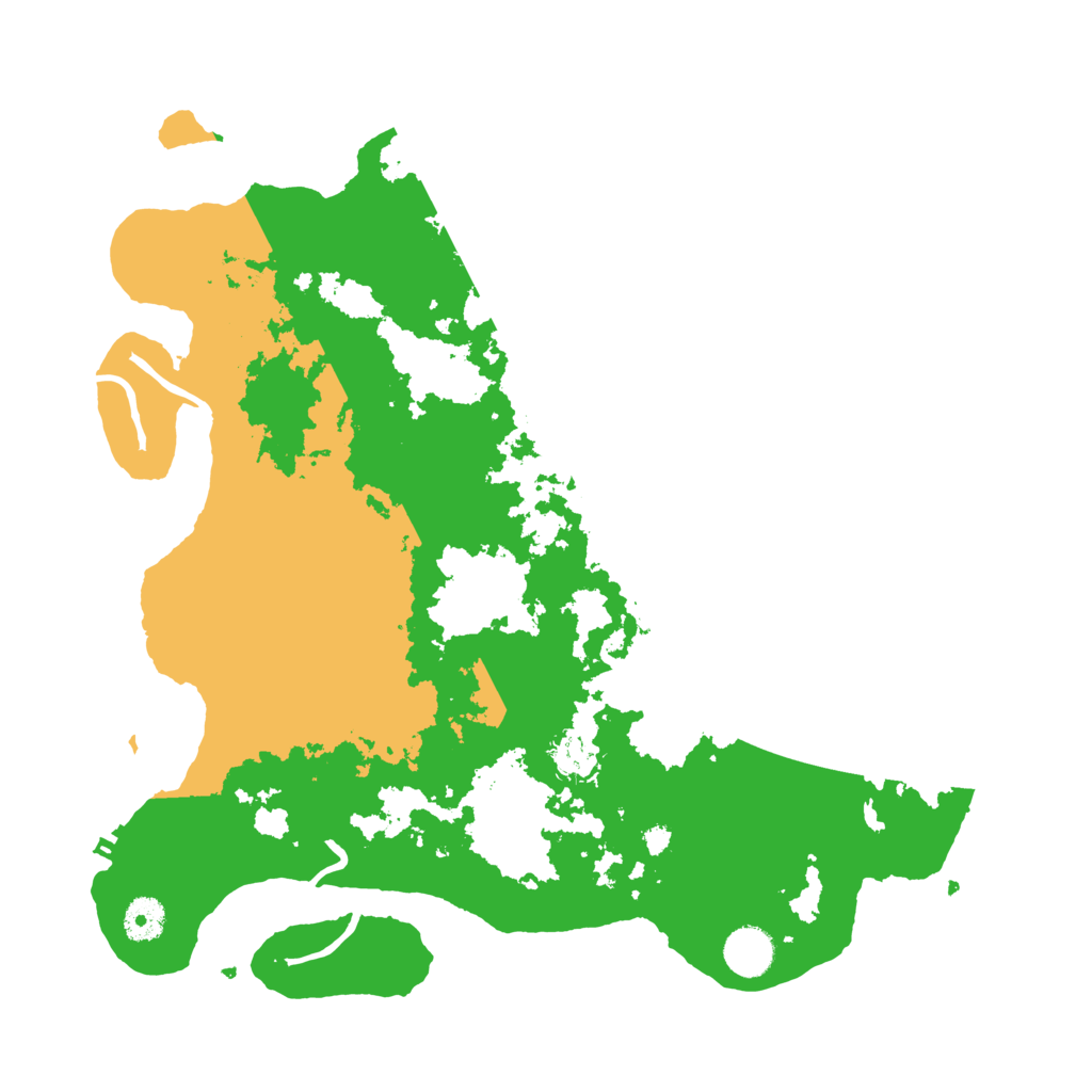 Biome Rust Map: Procedural Map, Size: 3850, Seed: 16835396