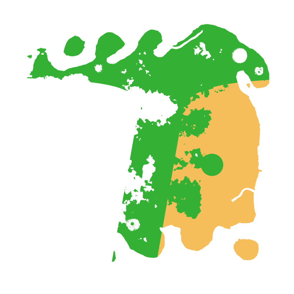 Biome Rust Map: Procedural Map, Size: 3500, Seed: 18504180
