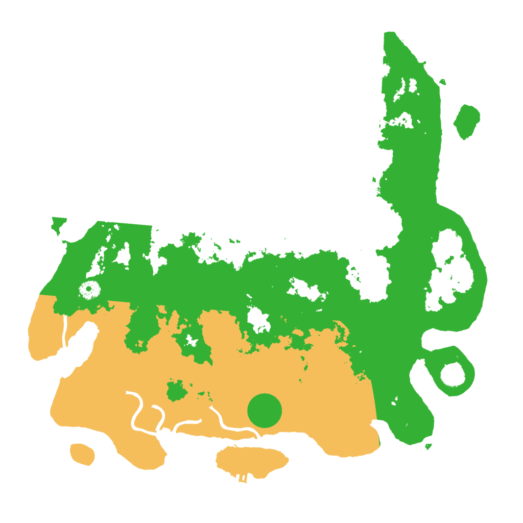 Biome Rust Map: Procedural Map, Size: 4000, Seed: 35467