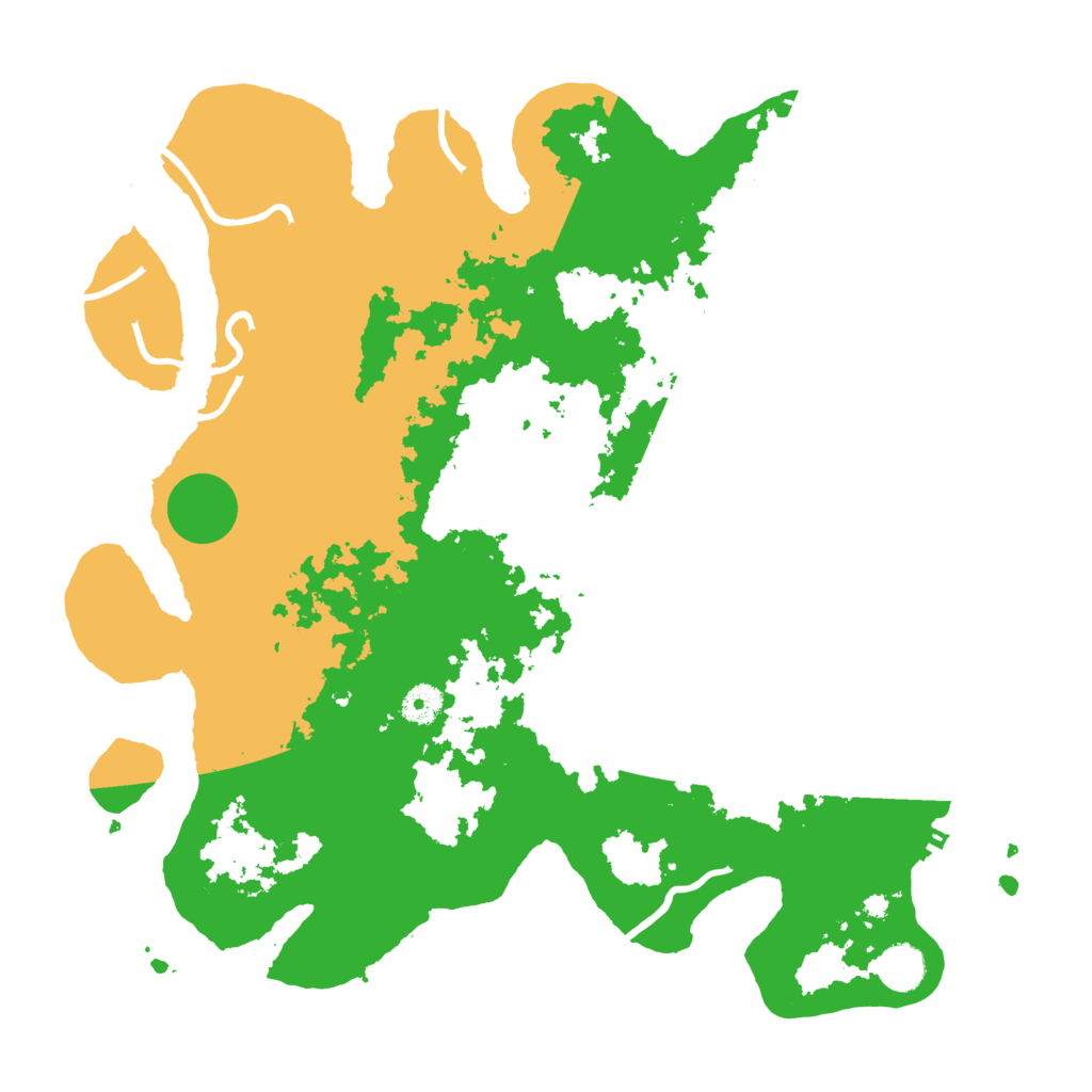 Biome Rust Map: Procedural Map, Size: 4100, Seed: 37613651