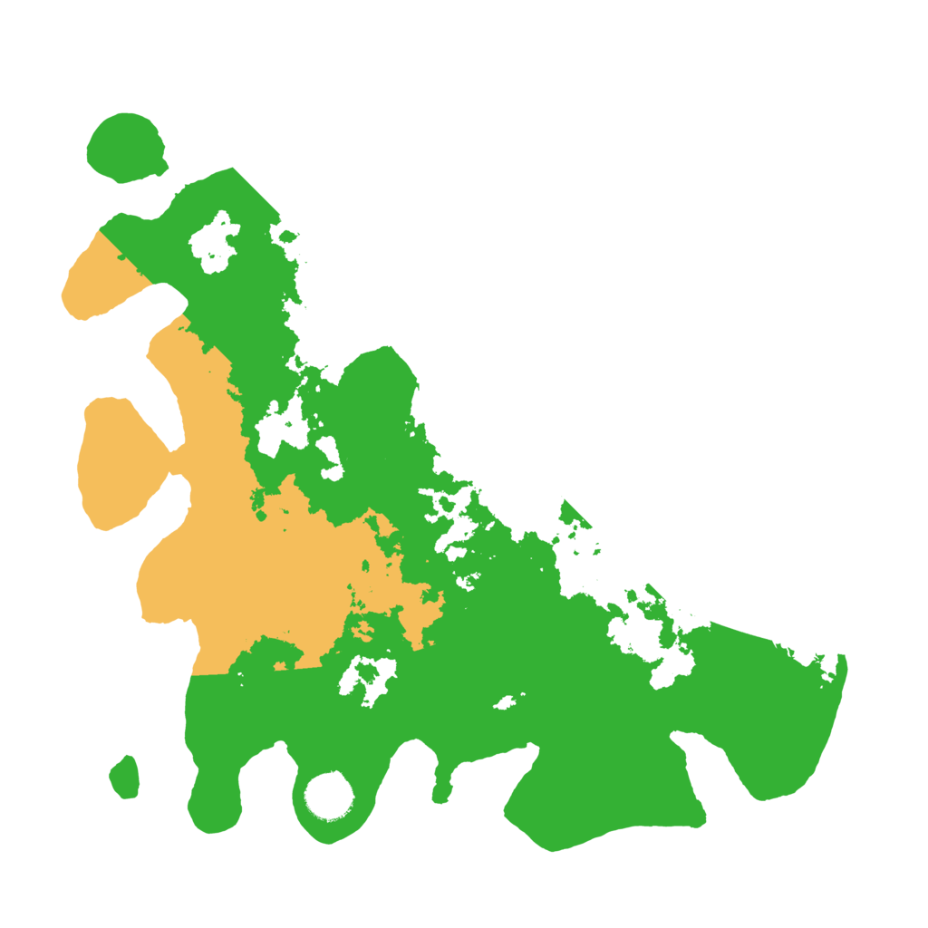 Biome Rust Map: Barren, Size: 3450, Seed: 88644185