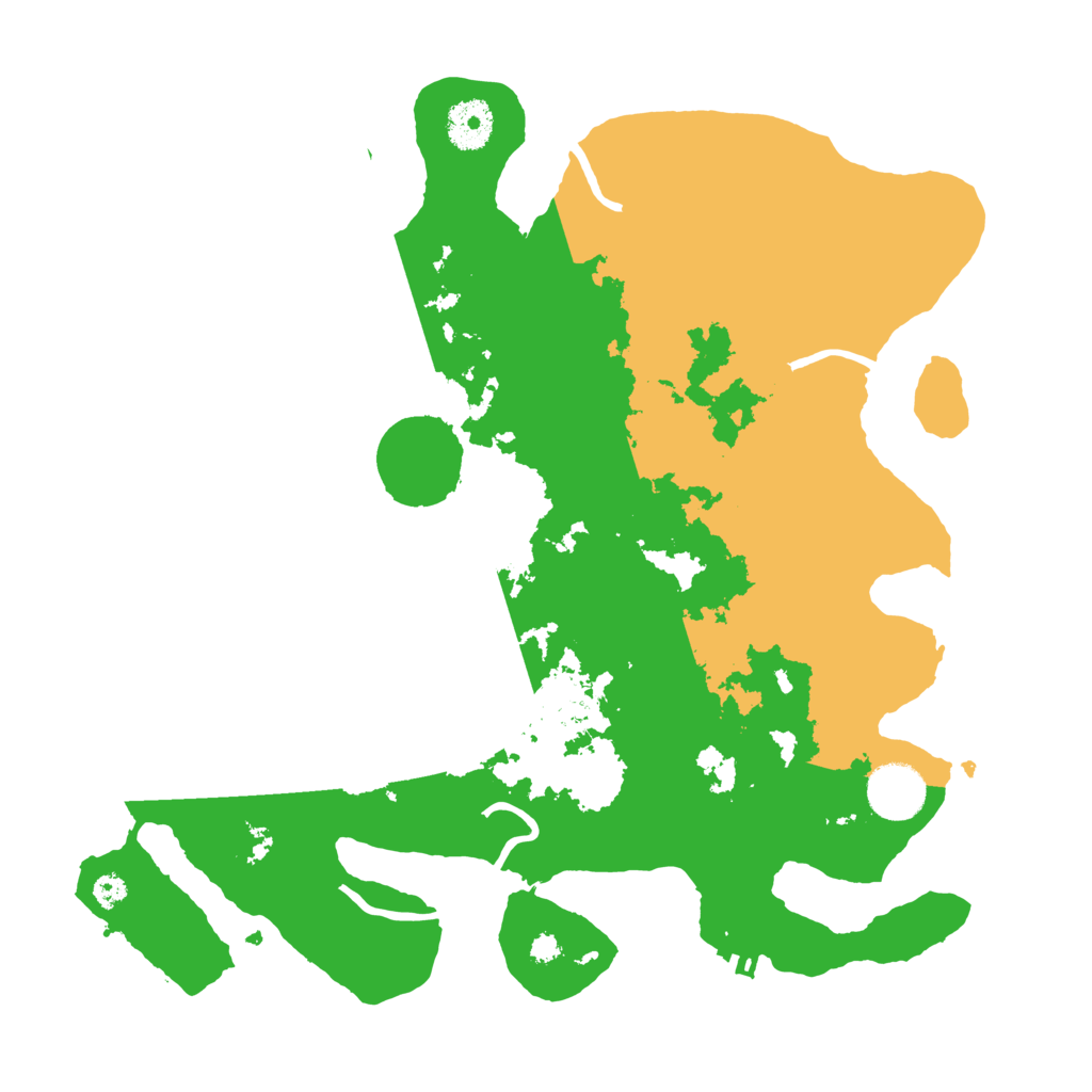 Biome Rust Map: Procedural Map, Size: 3400, Seed: 90474702