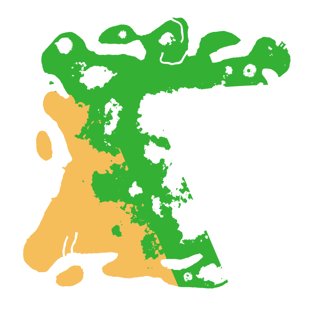 Biome Rust Map: Procedural Map, Size: 3700, Seed: 47867749
