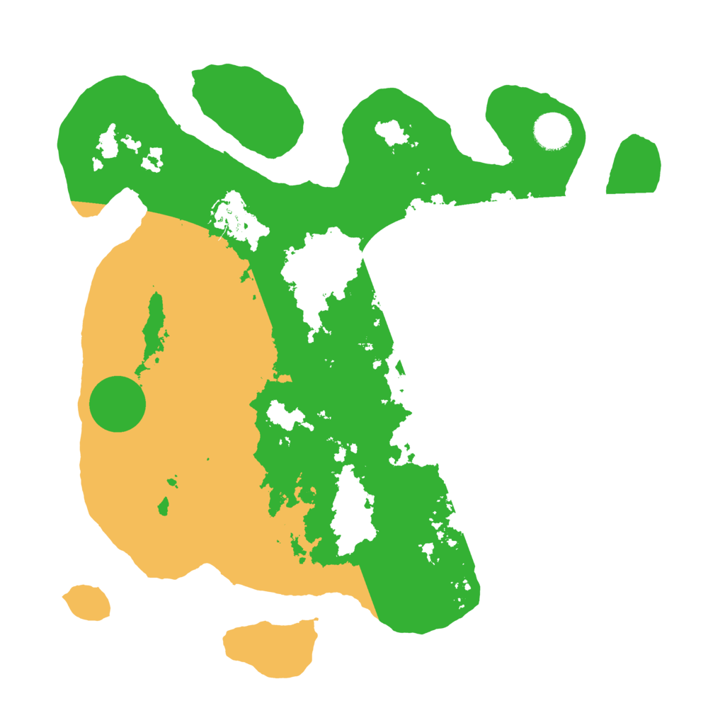 Biome Rust Map: Barren, Size: 3400, Seed: 74211711