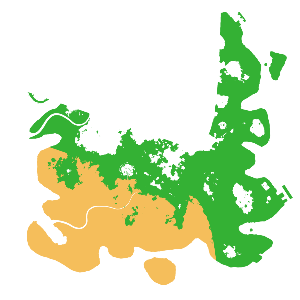 Biome Rust Map: Procedural Map, Size: 3950, Seed: 31505103