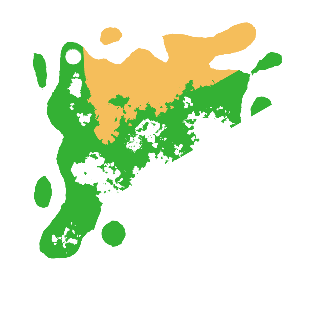 Biome Rust Map: Barren, Size: 3550, Seed: 56626377