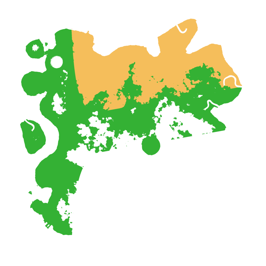 Biome Rust Map: Procedural Map, Size: 3850, Seed: 38375749