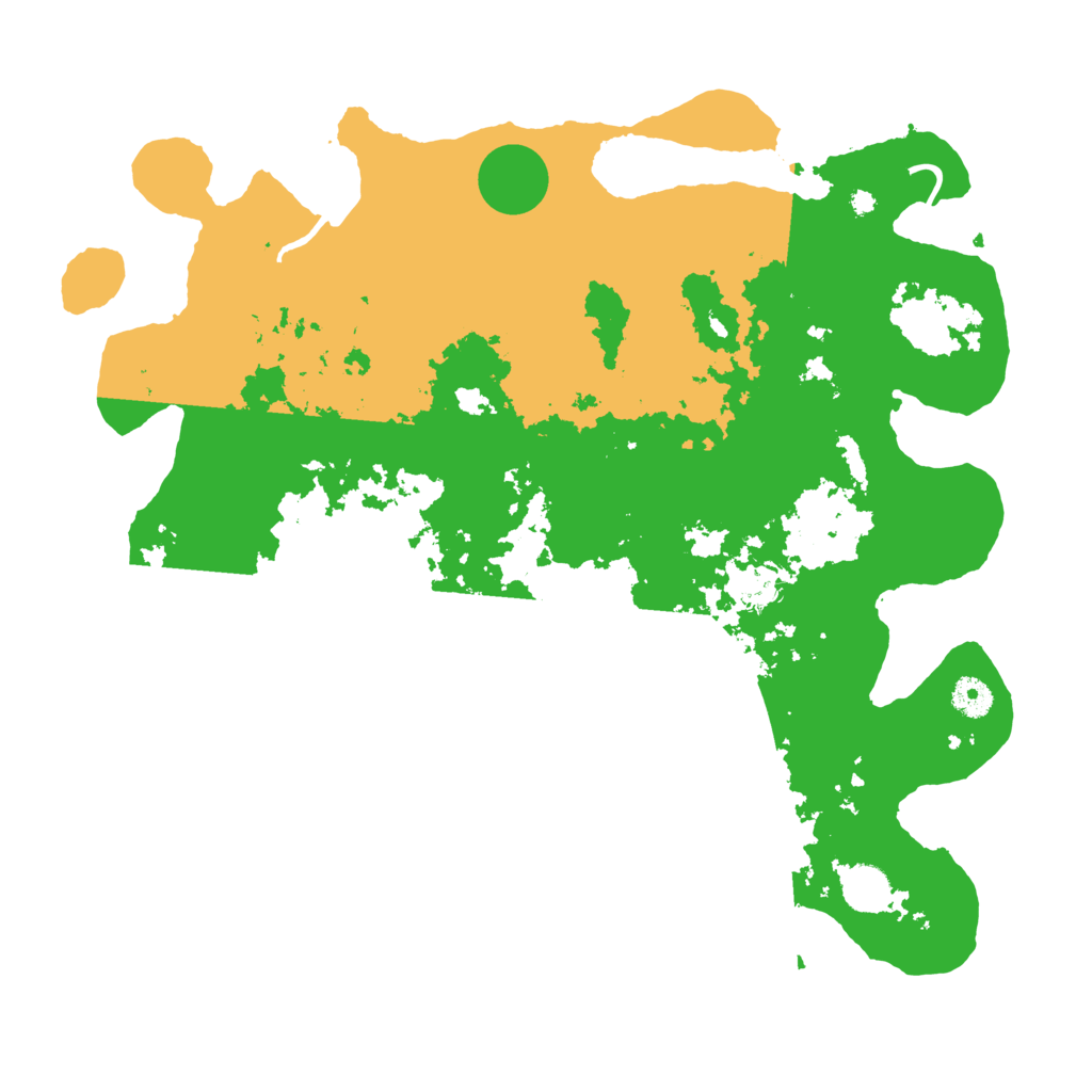 Biome Rust Map: Procedural Map, Size: 4100, Seed: 7923026