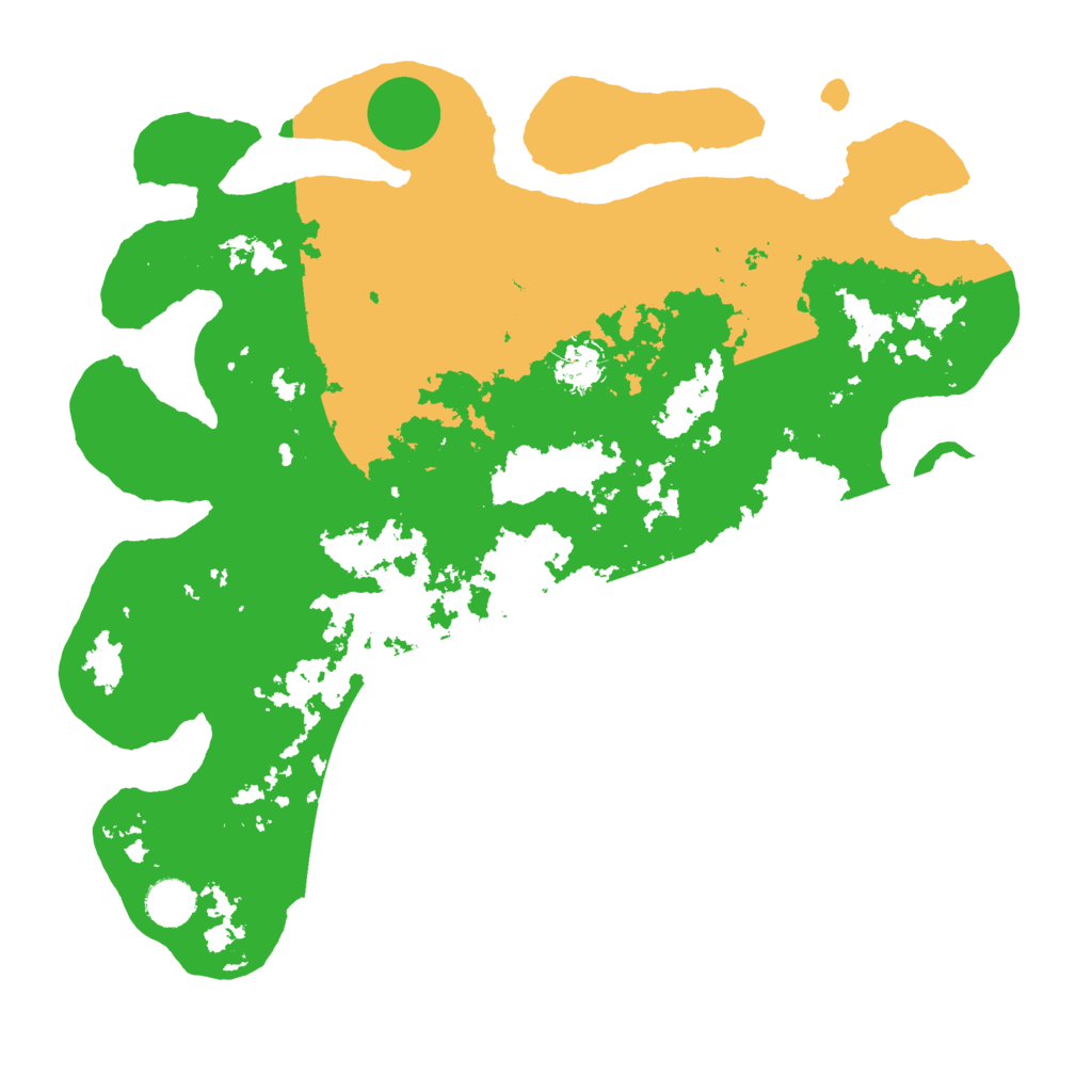 Biome Rust Map: Barren, Size: 3950, Seed: 61821736