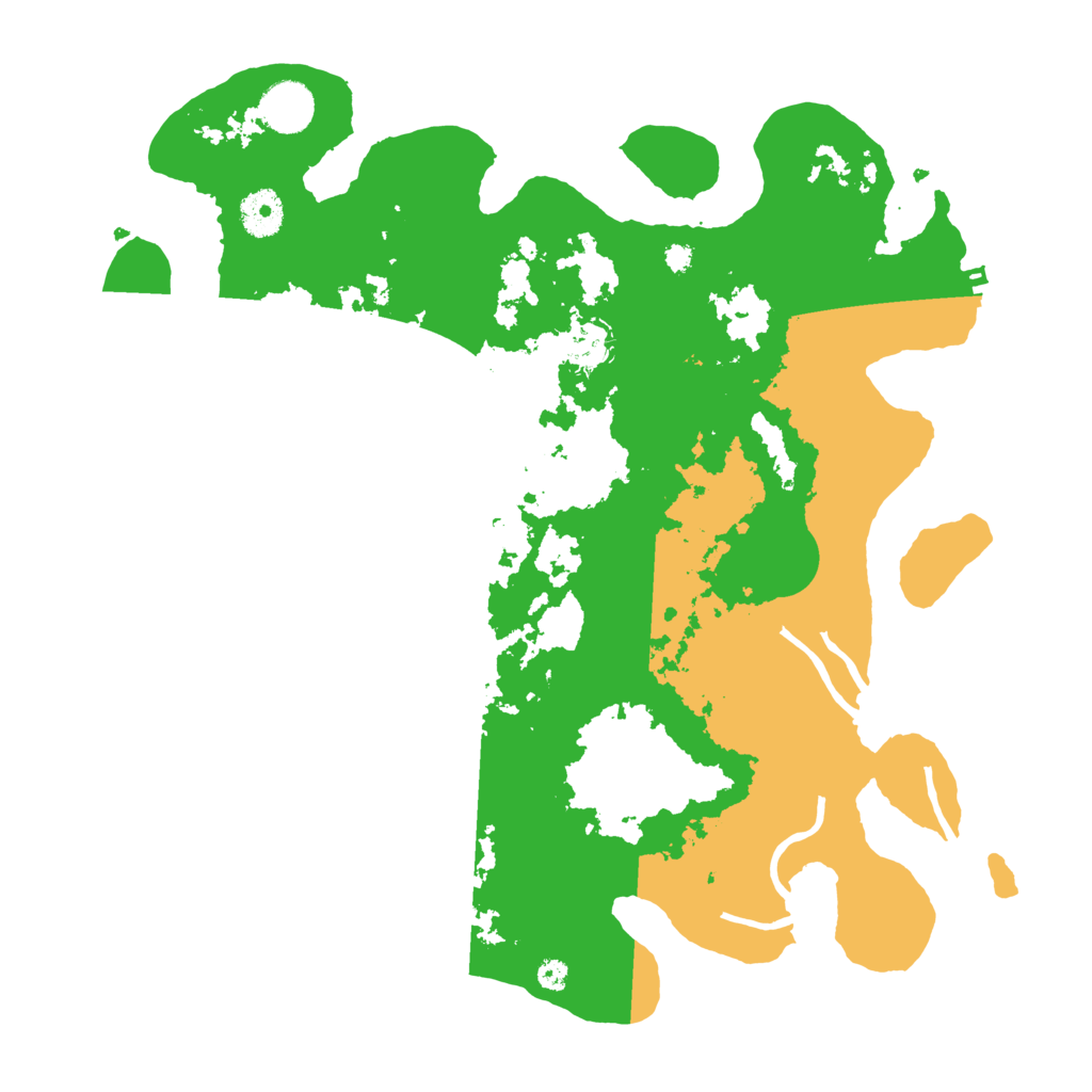 Biome Rust Map: Procedural Map, Size: 3650, Seed: 98384776