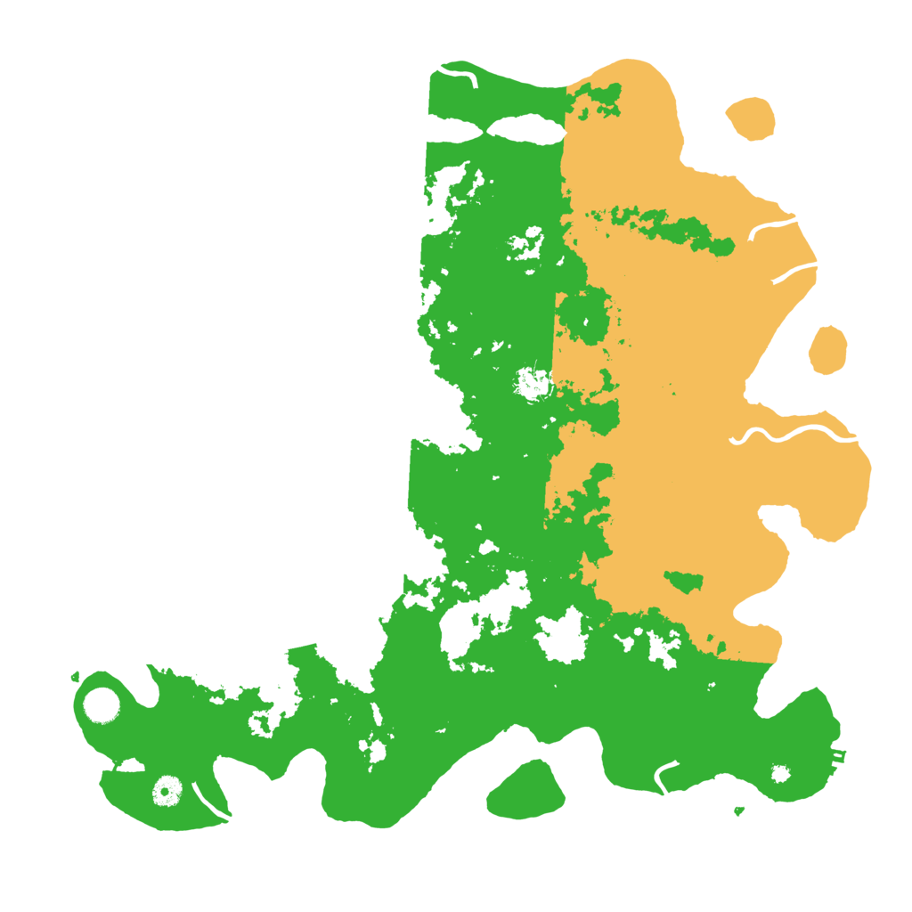 Biome Rust Map: Procedural Map, Size: 4500, Seed: 865250904