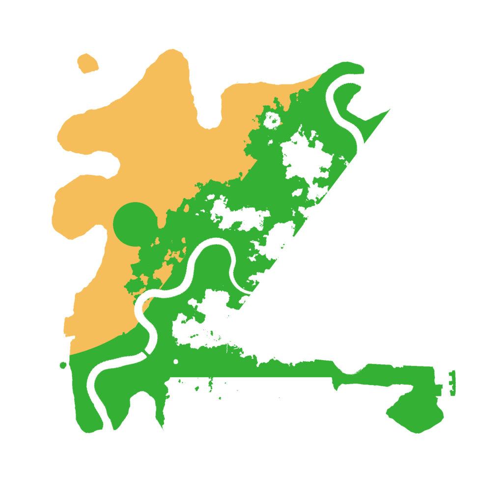 Biome Rust Map: Procedural Map, Size: 3000, Seed: 751373090