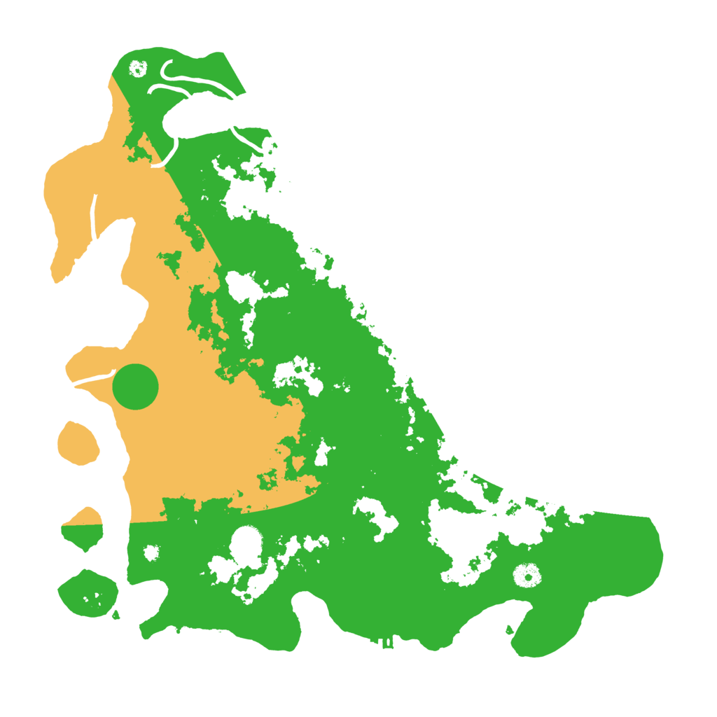 Biome Rust Map: Procedural Map, Size: 4100, Seed: 123