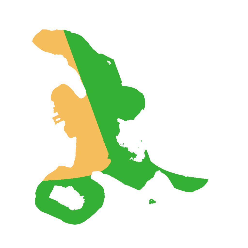 Biome Rust Map: Procedural Map, Size: 2000, Seed: 9386511