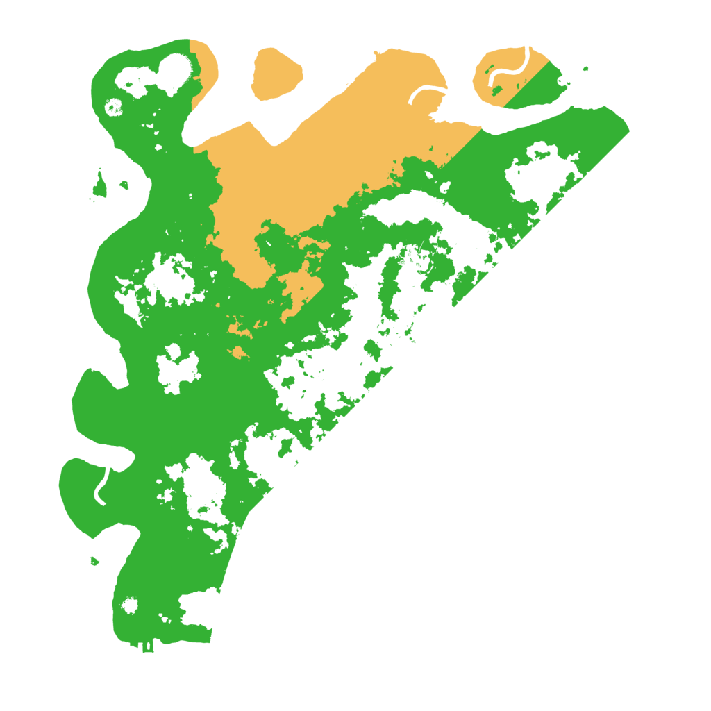 Biome Rust Map: Procedural Map, Size: 4000, Seed: 16430980