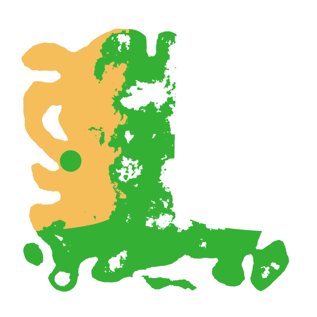 Biome Rust Map: Barren, Size: 3900, Seed: 78556321