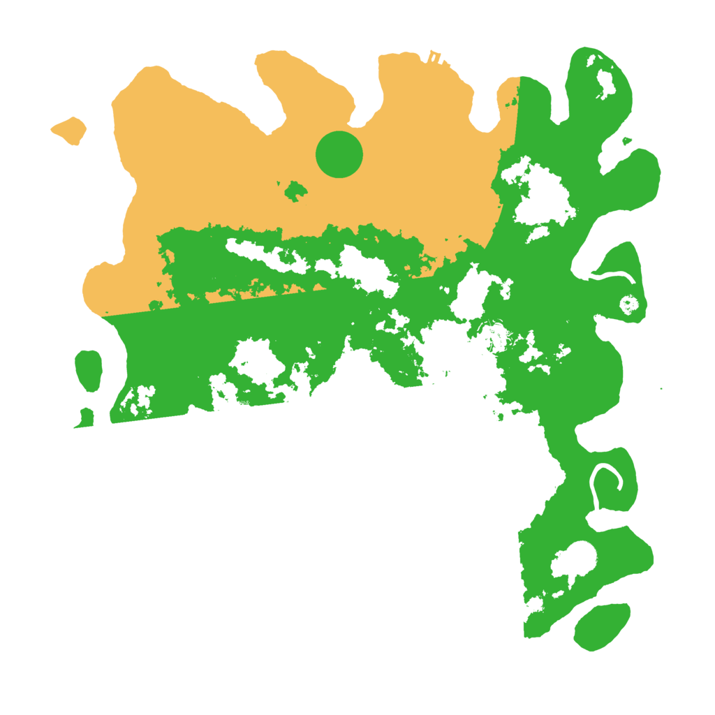 Biome Rust Map: Procedural Map, Size: 4000, Seed: 82820010