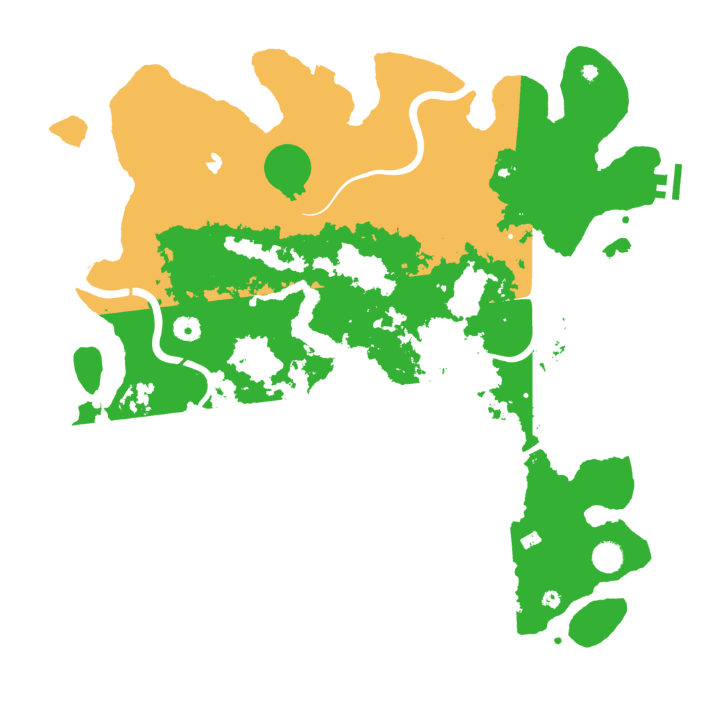 Biome Rust Map: Procedural Map, Size: 4000, Seed: 82820010