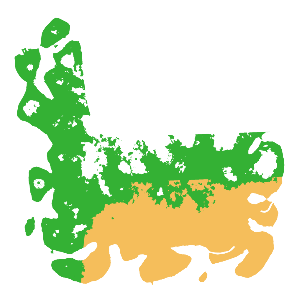 Biome Rust Map: Procedural Map, Size: 4300, Seed: 87419715