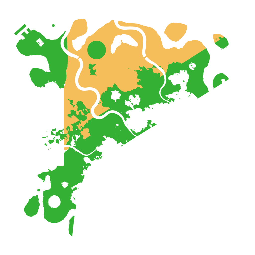 Biome Rust Map: Procedural Map, Size: 3650, Seed: 28695137