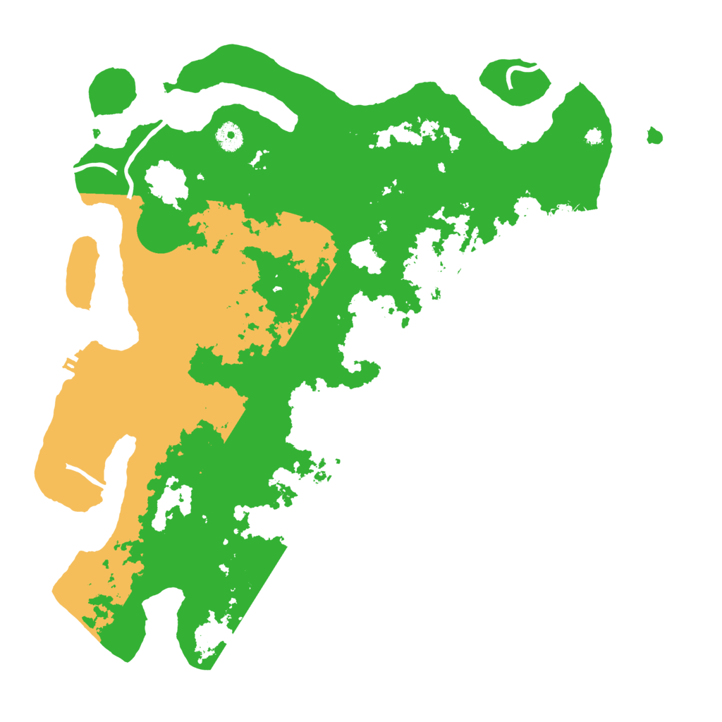 Biome Rust Map: Procedural Map, Size: 3950, Seed: 12916667