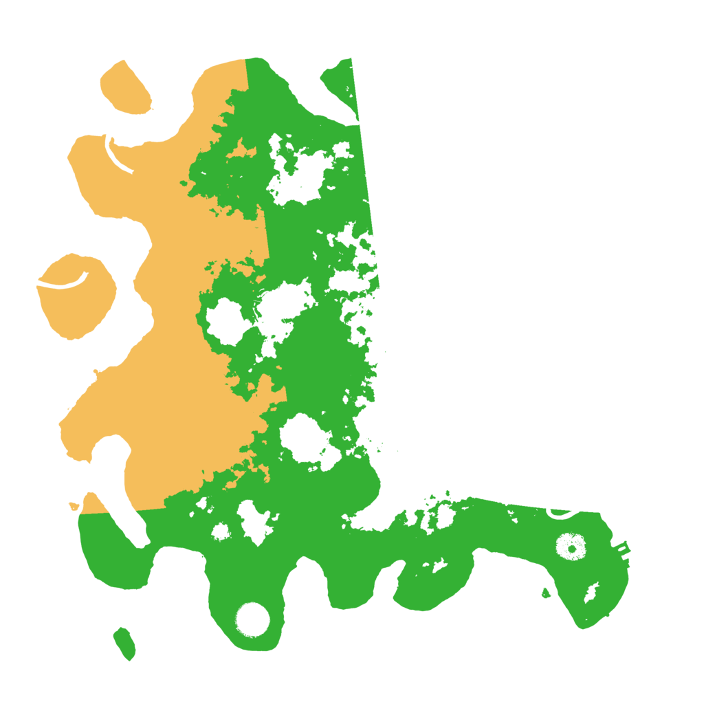 Biome Rust Map: Procedural Map, Size: 3650, Seed: 5583869