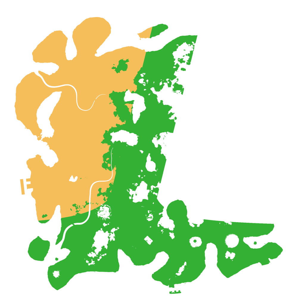 Biome Rust Map: Procedural Map, Size: 4000, Seed: 1914364752
