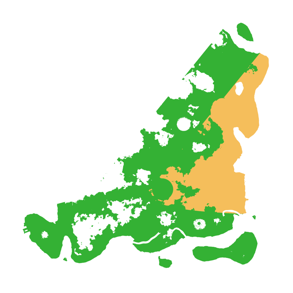 Biome Rust Map: Procedural Map, Size: 3850, Seed: 70731459
