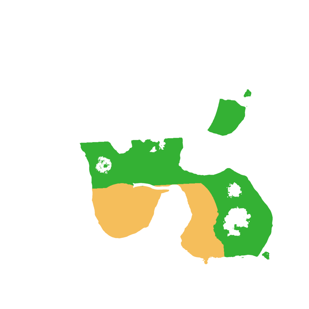 Biome Rust Map: Procedural Map, Size: 2000, Seed: 35308639