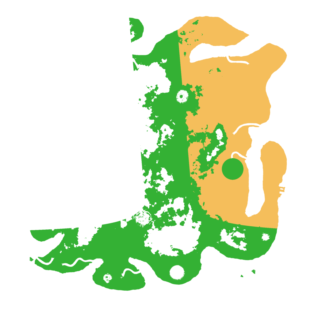 Biome Rust Map: Procedural Map, Size: 3850, Seed: 5113758