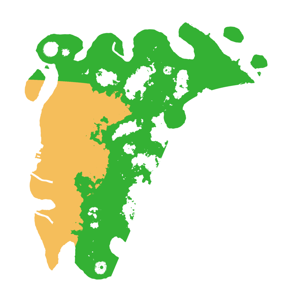 Biome Rust Map: Procedural Map, Size: 3600, Seed: 73043380
