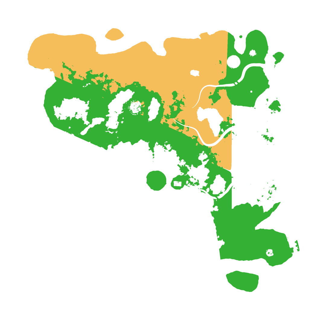 Biome Rust Map: Procedural Map, Size: 4250, Seed: 1298693714