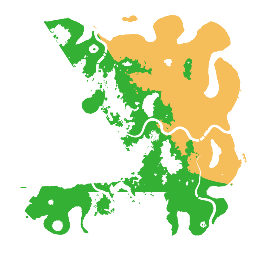 Biome Rust Map: Procedural Map, Size: 4250, Seed: 395076443