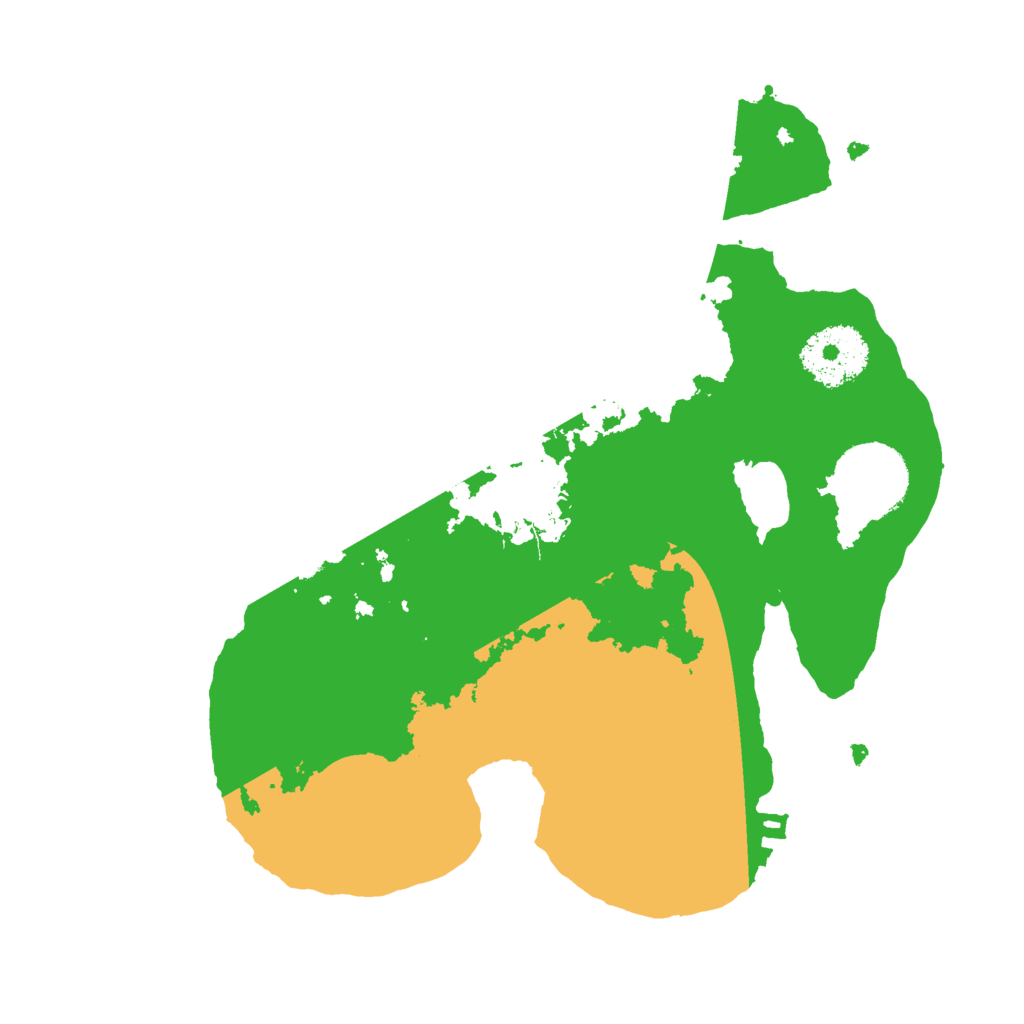 Biome Rust Map: Procedural Map, Size: 2500, Seed: 567718877