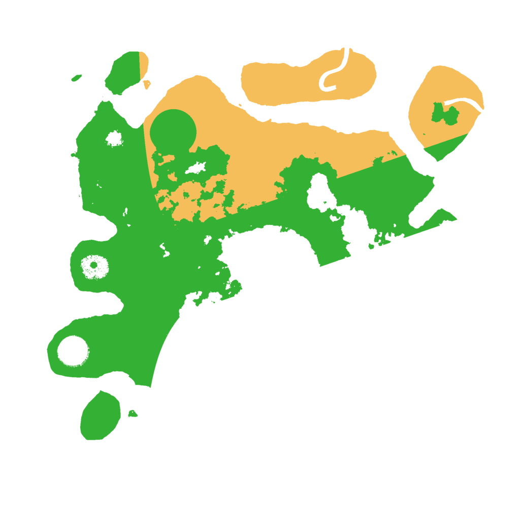 Biome Rust Map: Procedural Map, Size: 3000, Seed: 251504779