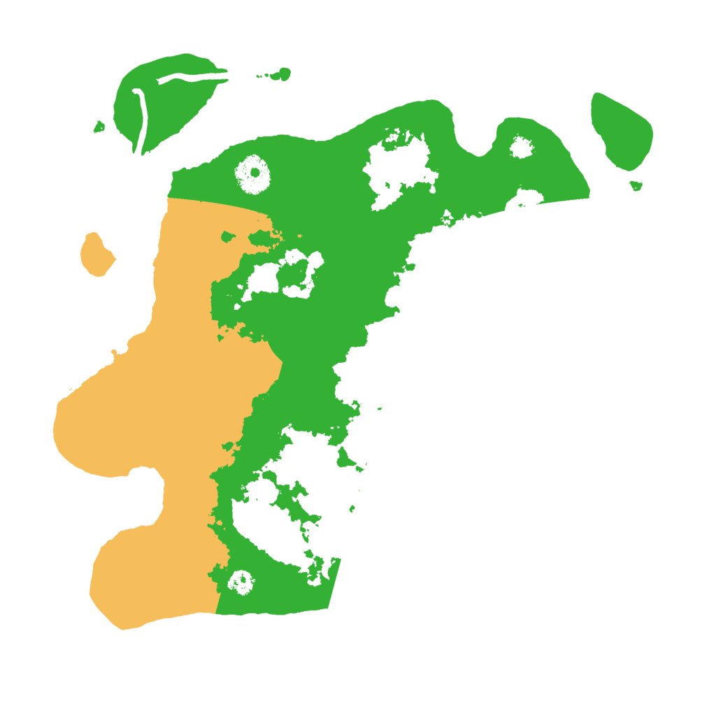 Biome Rust Map: Procedural Map, Size: 3000, Seed: 59185