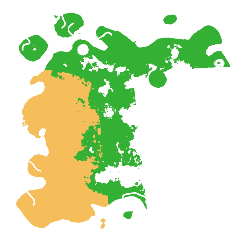 Biome Rust Map: Procedural Map, Size: 3900, Seed: 83465742