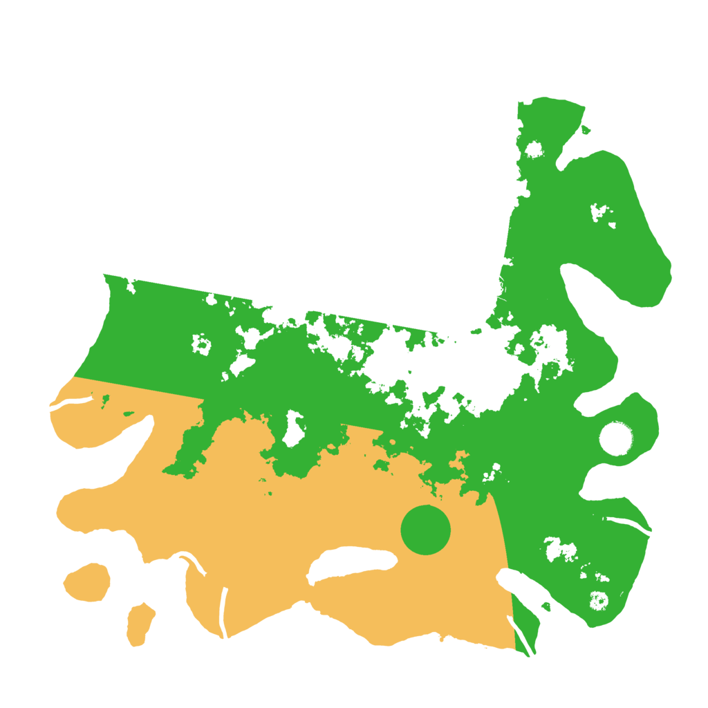 Biome Rust Map: Procedural Map, Size: 3750, Seed: 1408754222