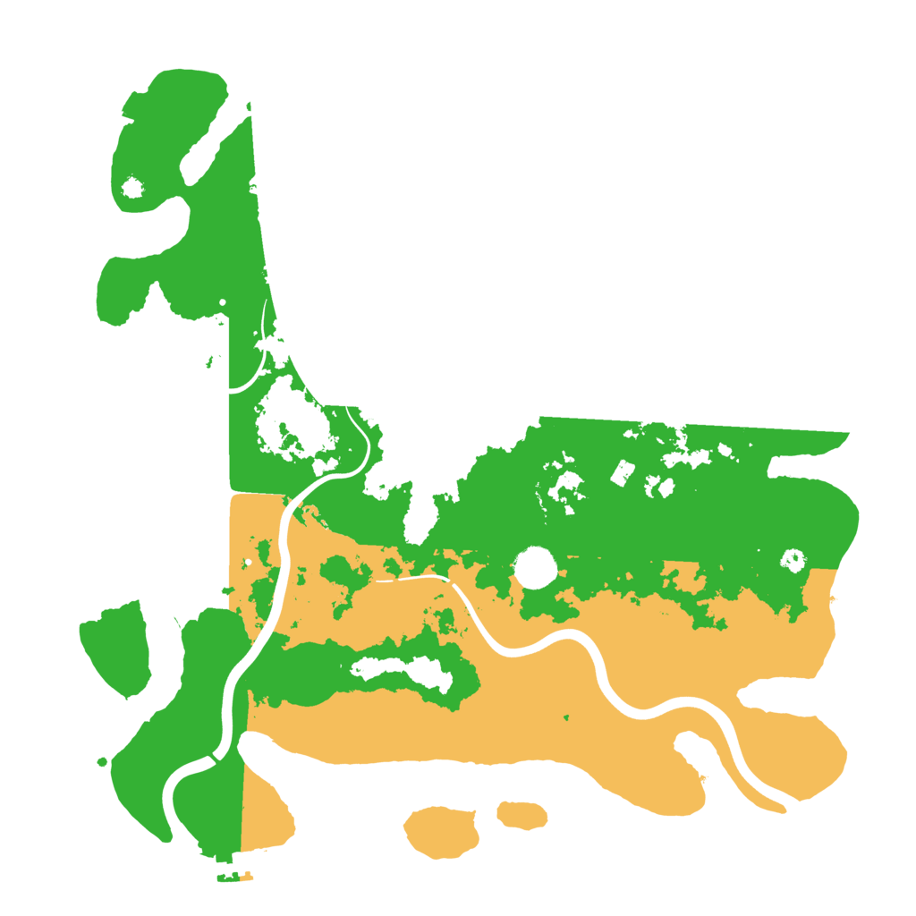 Biome Rust Map: Procedural Map, Size: 3900, Seed: 51907307