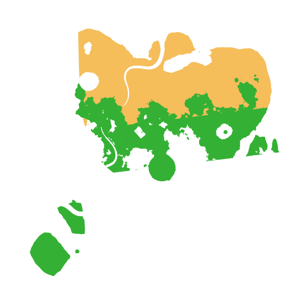 Biome Rust Map: Procedural Map, Size: 3000, Seed: 9744