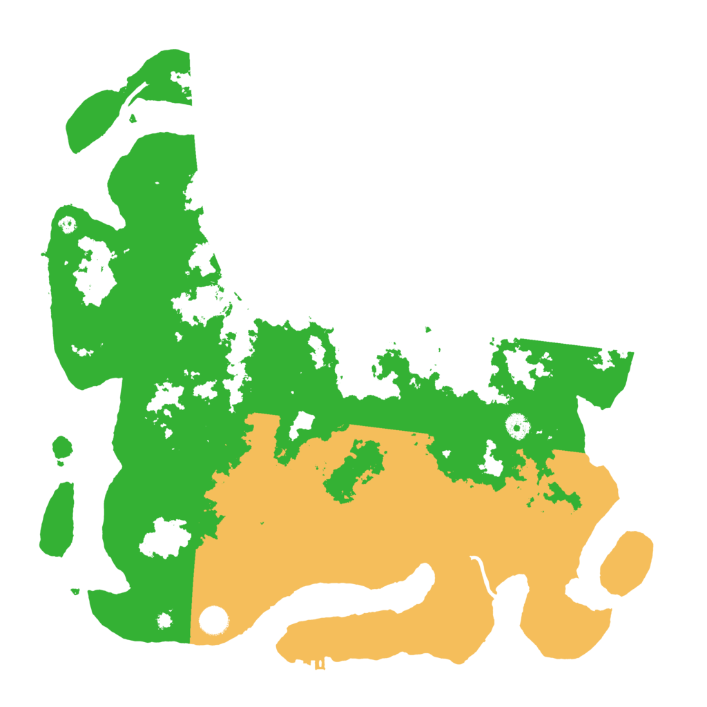 Biome Rust Map: Procedural Map, Size: 4300, Seed: 89860770