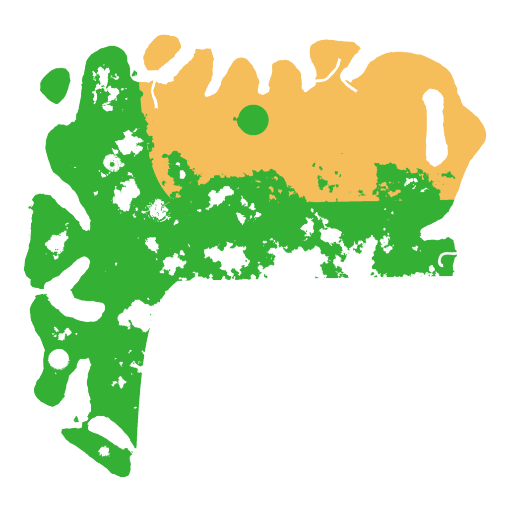 Biome Rust Map: Procedural Map, Size: 4400, Seed: 36250174