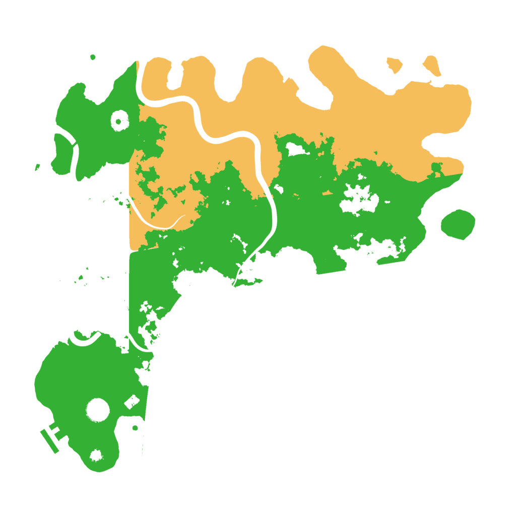 Biome Rust Map: Procedural Map, Size: 3900, Seed: 86677917
